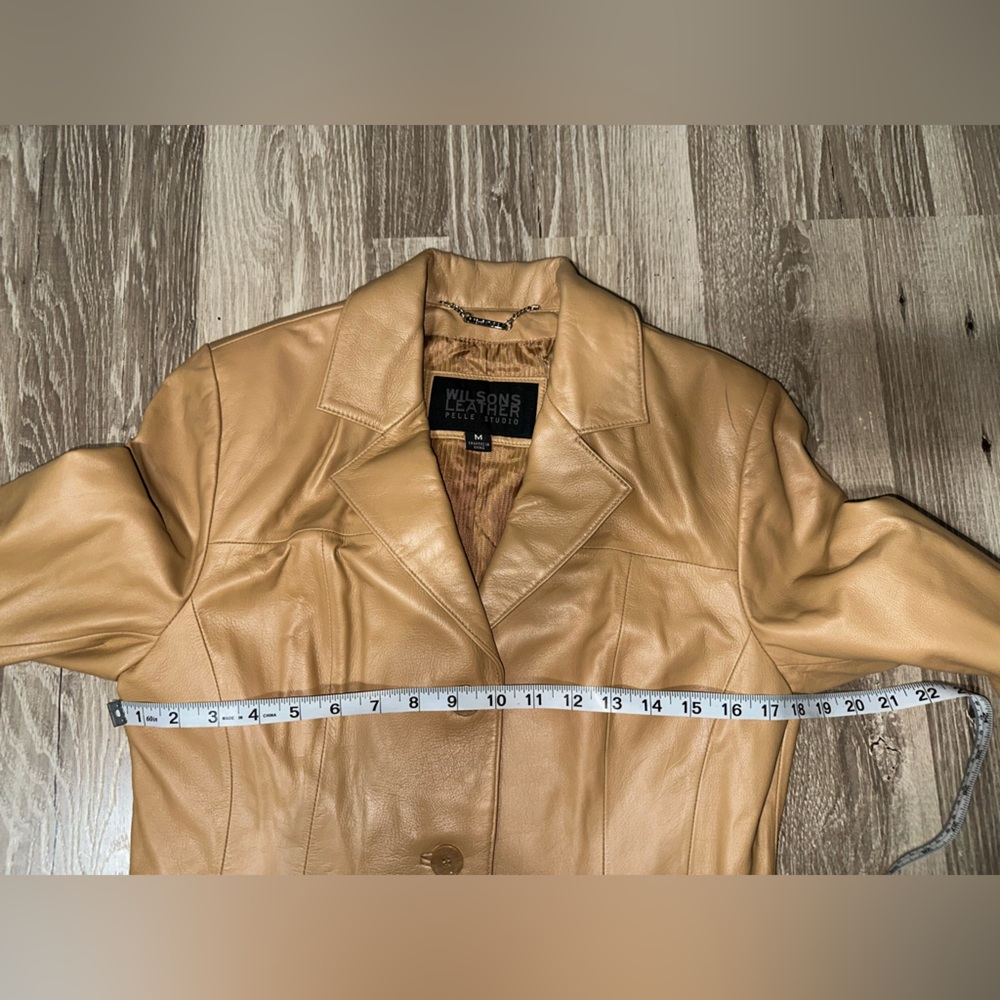Wilson Leather x Pelle Studio Camel Jacket‎ Medium - Picture 10 of 13